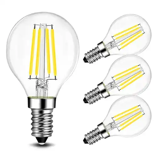 Dimmbares LED Leuchtmittel E14 von Brimax, 2700K, 4W, 400 Lumen