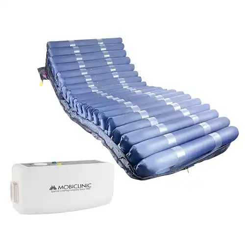 Wechseldruckmatratze Mobiclinic Pro – Antidekubitusmatratze mit Kompressor