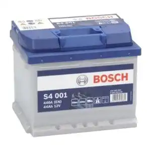 Bosch S4 001 Autobatterie 44Ah 440A 12V für Fahrzeuge ohne Start-Stopp-Automatik