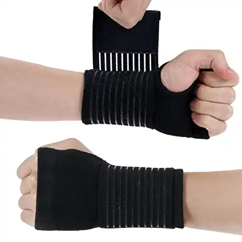 Handgelenkbandage für Fitness und Sport, 2 Stück
