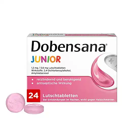 Halstabletten Dobensana Dobendan Junior Lutschtabletten für Kinder