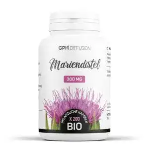 Mariendistel Kapseln GPH Diffusion Bio 300 mg