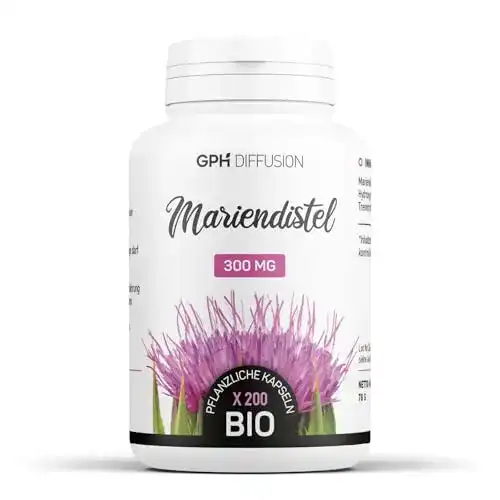 Mariendistel Kapseln GPH Diffusion Bio 300 mg