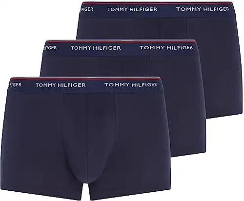 Tommy Hilfiger Herren Boxershorts 3er Pack Low Rise Trunks
