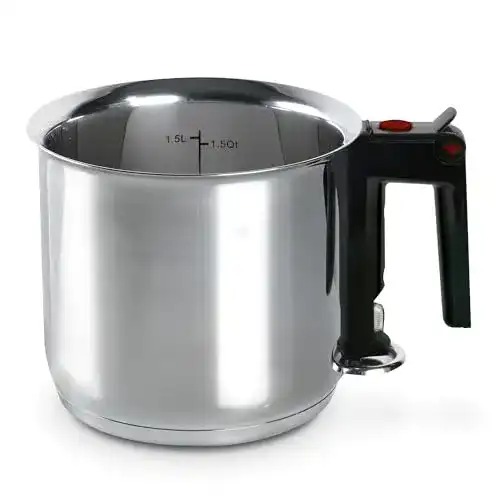 ELO M+K Simmertopf 16 cm aus Edelstahl mit Kapselboden