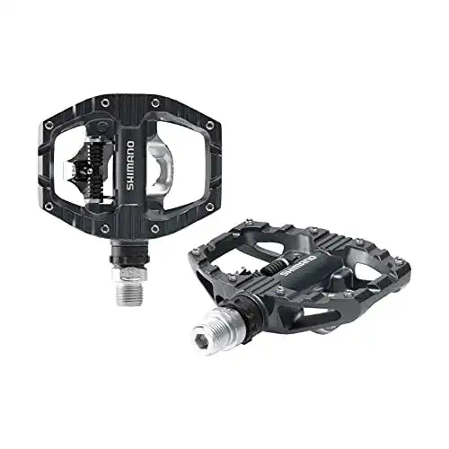 Shimano PD-EH500 Steckpedale mit SPD-Klampen-Set für Mountainbike