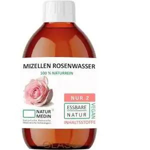 Mizellenwasser Naturmedin – Essbare Inhaltsstoffe und 100% Natürlichkeit