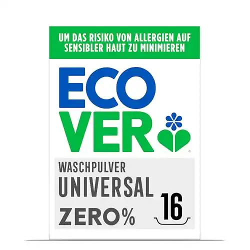Ecover Zero Waschmittelpulver sensitiv für Allergiker und empfindliche Haut