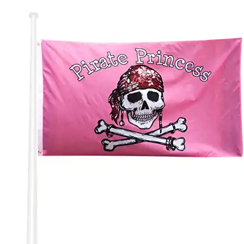 Piratenflagge KliKil Anne Bonny für Außenbereich 90 x 150 cm