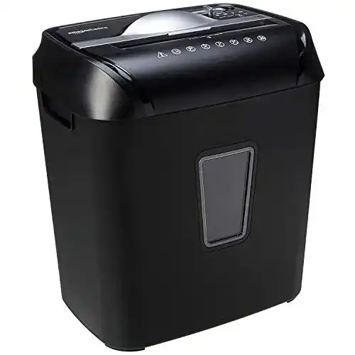 Aktenvernichter Amazon Basics Kreuzschnitt-Schredder im Vergleich