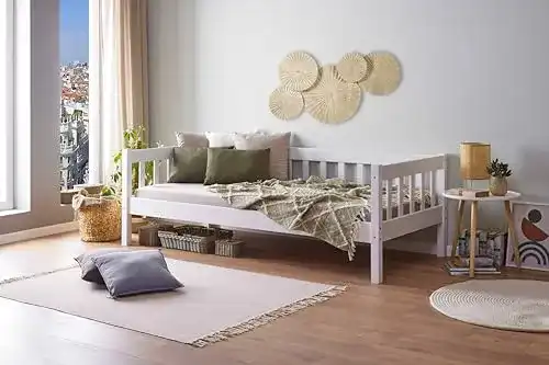 Tagesbett Inter Link aus massivem Holz – 90 x 200 cm Gästebett