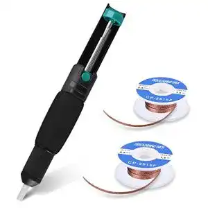 Entlötpumpe Set mit 2 Entlötlitzen für Desoldering