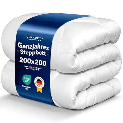 Microfaser-Bettdecke John Cotton NewWay 200×200 cm für Allergiker