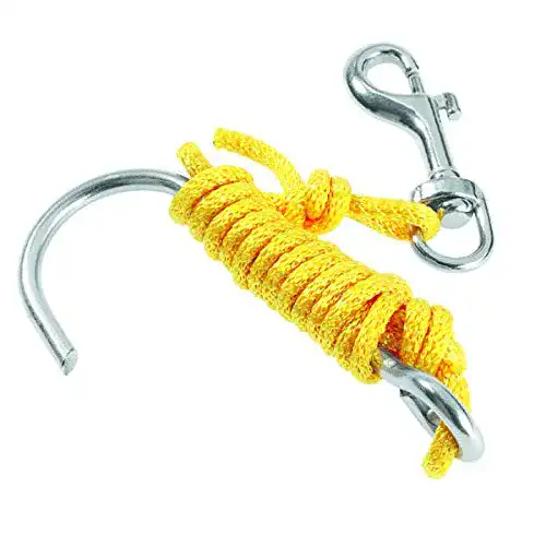 Riffhaken Scubapro Subgear mit Karabiner für den Einsatz beim Tauchen