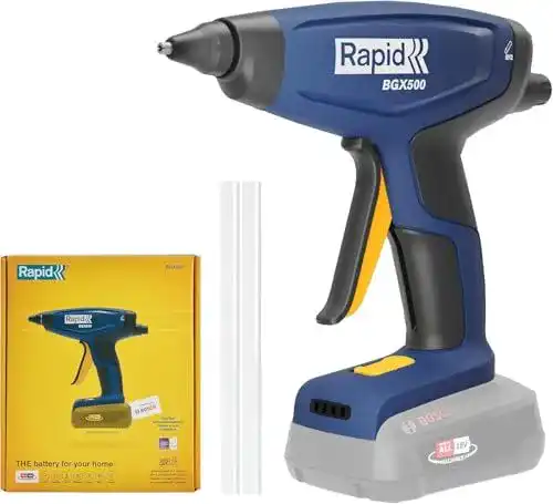 Akku-Heißklebepistole Rapid BGX500 18V P4A im Vergleich