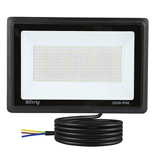 LED Strahler 200W für Außenanwendungen mit Kaltweißem Licht 6000K