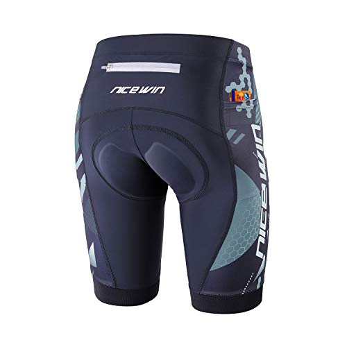 Fahrradhose für Herren mit 4D Sitzpolster von Nicewin
