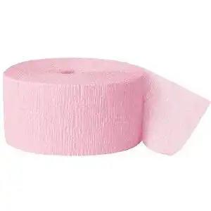 Luftschlangen aus Krepp-Papier – 24 m lange Party-Dekoration