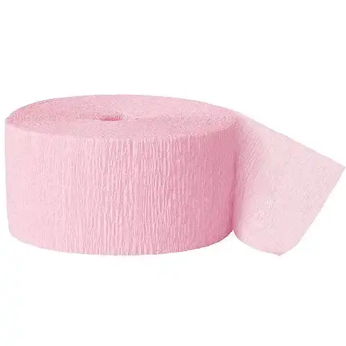 Luftschlangen aus Krepp-Papier – 24 m lange Party-Dekoration