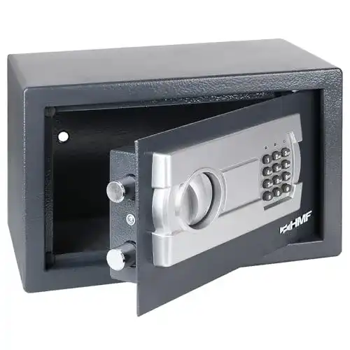 Möbeltresor HMF 4612112 mit Elektronik Zahlenschloss und Sicherheitsmerkmalen