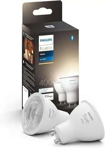 Philips Hue White GU10 LED Spot 2er Pack mit 400 Lumen