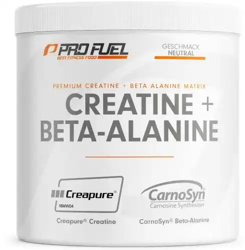 Beta-Alanin und Kreatin Monohydrat 300g – Creapure Qualität