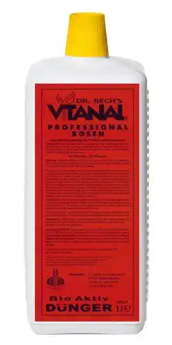 Flüssiger Rosendünger Dr. Rechs Vitanal für gesunde Pflanzen