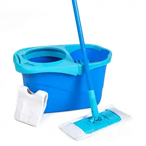 Spontex Express System+ Mikrofaser Wischsystem mit Eimer