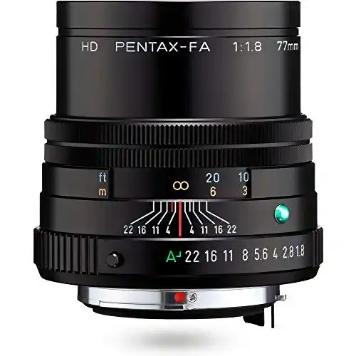 Pentax FA 77mm F1.9 Limited Objektiv Schwarz für K-System