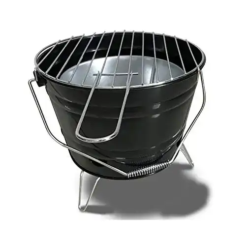 ACTIVA Camping Grill Kompakter Mini Grill für unterwegs