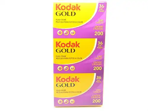 35mm Film Kodak Kodacolor Gold 200GB 135-36 CN 3P