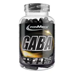 Gaba-Kapseln Ironmaxx mit 1000mg Gamma-Aminobuttersäure, 100 Stück