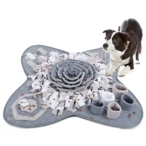 Hunde Intelligenzspielzeug IEUUMLER Schnüffelteppich