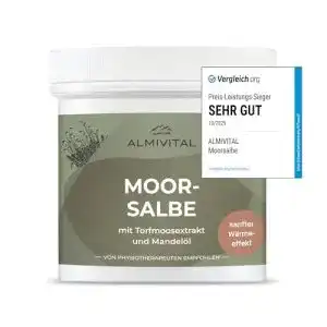 Moorsalbe Almivital mit Wärmeeffekt für Schulter und Nacken