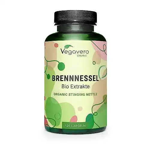 Brennnessel Kapseln von Vegavero – Hochdosierte Bio-Nahrungsergänzung