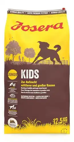 Josera Kids Hundefutter für Welpen (15 kg) mit Geflügel