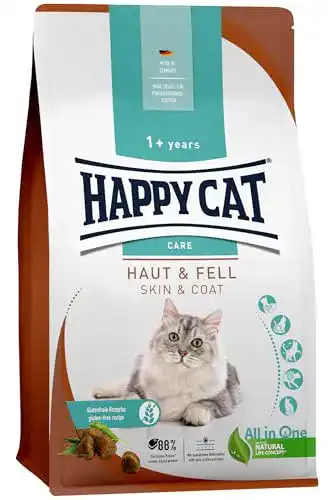 Happy Cat Trockenfutter Sensitive Haut & Fell 70600 mit Huhn 1,3 kg