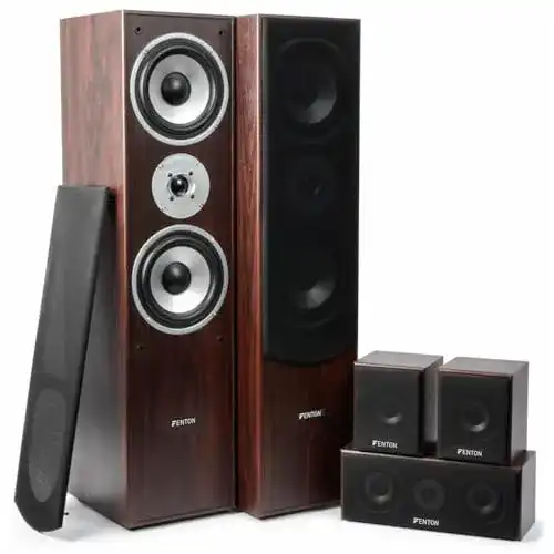 Heimkinosystem Fenton HF5W – Surround Sound Anlage für Zuhause