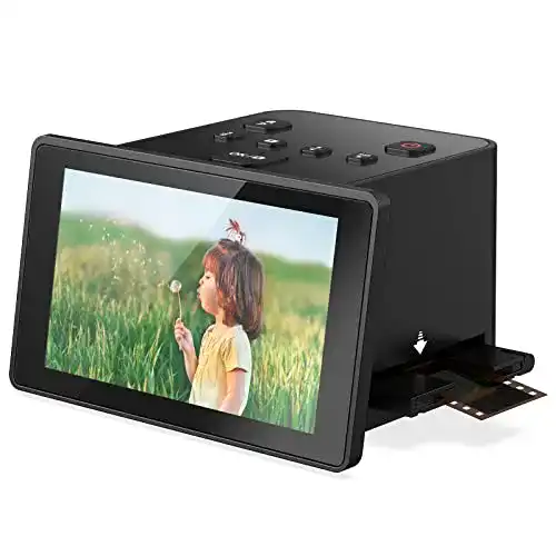Filmscanner eyesen Digitaler Film- und Diascanner für 35 mm, 126, 110-Film