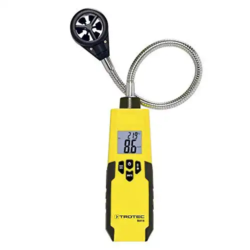 Windmesser Trotec BA16 Anemometer für präzise Messungen