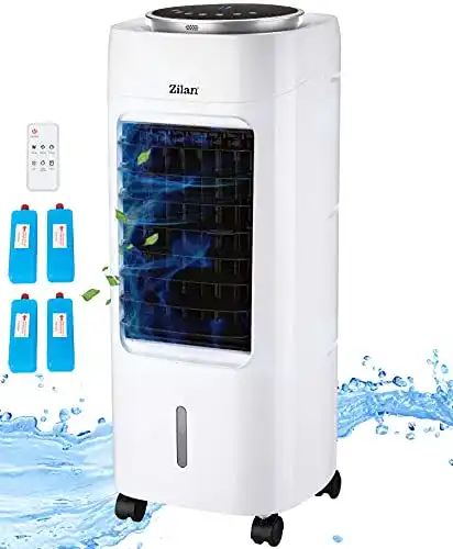 Luftkühler Zilan 3in1 mit 7 Liter Wassertank und 3 Geschwindigkeitsstufen