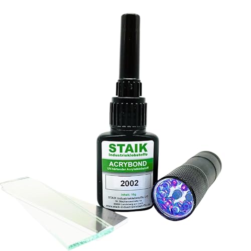 UV-Kleber Staik Acrybond für Glas-Metall-Verbindungen