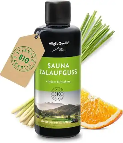 Saunaaufguss mit Bio-Ölen von AllgäuQuelle