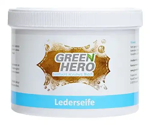 Lederseife Green Hero 500 ml für die Reinigung von Leder