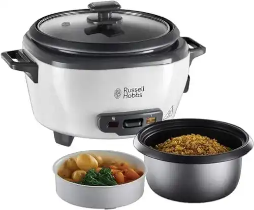 Russell Hobbs Reiskocher klein bis mittel mit Dampfgarer