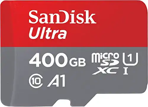 SanDisk Ultra 400GB microSDXC Speicherkarte mit SD Adapter