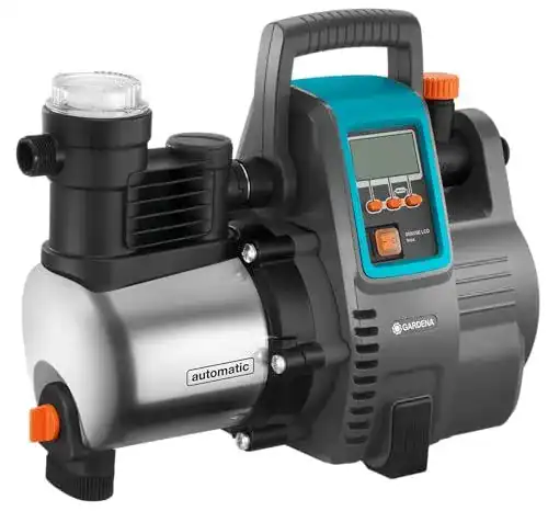Hauswasserwerk Gardena Premium 6000/6E LCD Inox für effiziente Wasserversorgung