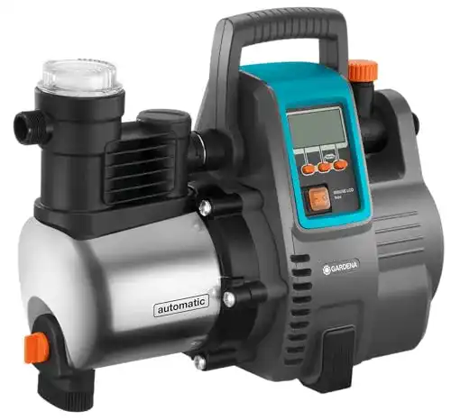 Hauswasserwerk Gardena Premium 6000/6E LCD Inox für effiziente Wasserversorgung