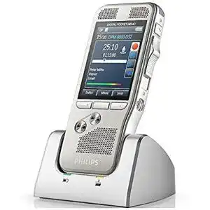 Philips DPM 8100 Pocket Memo digitales Diktiergerät mit Schiebeschalter