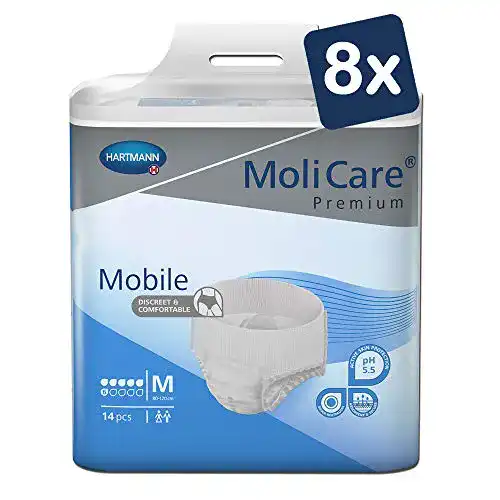 Windeln für Erwachsene Molicare Premium Mobile Einweghose